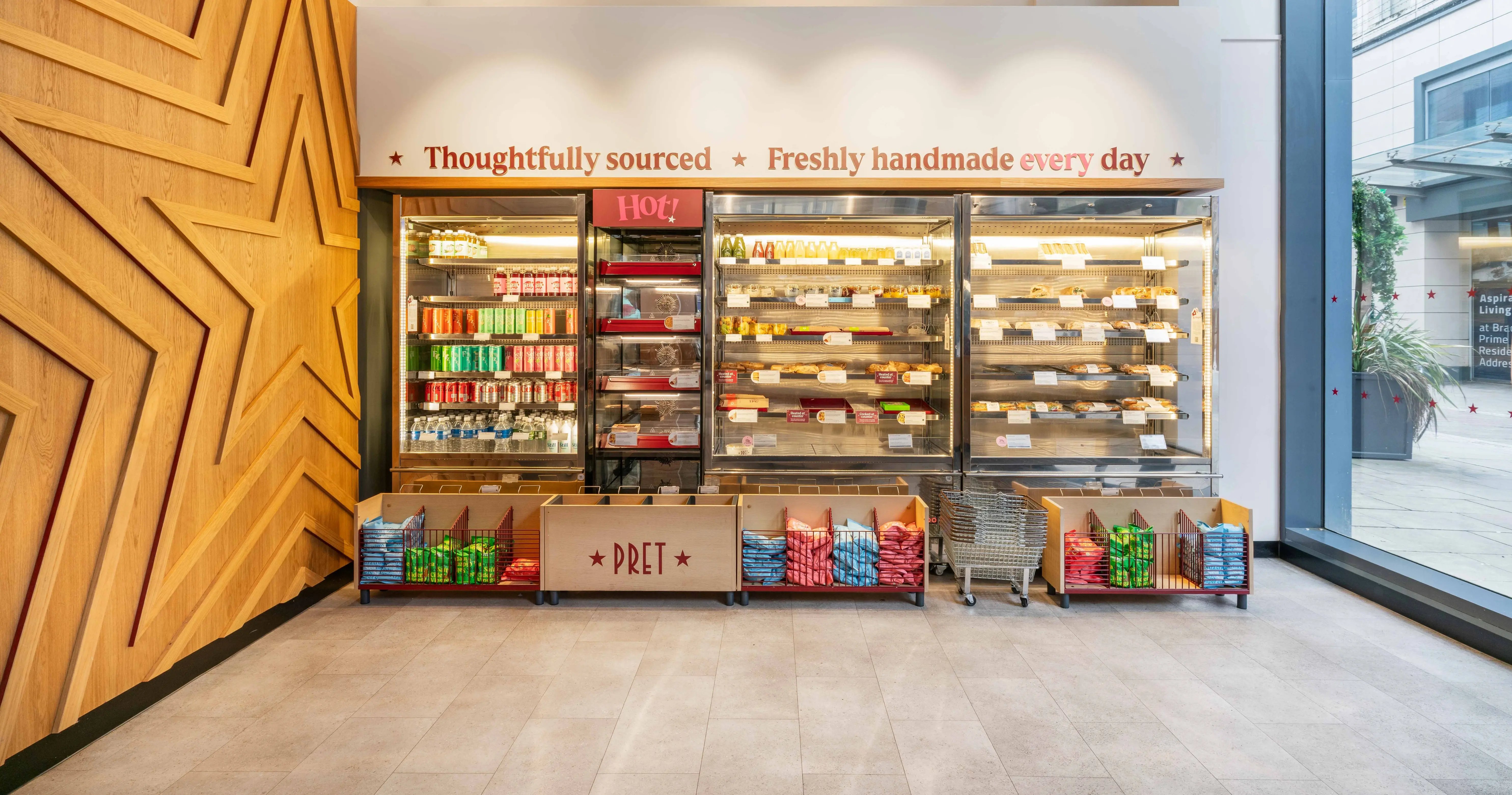 Pret A Manger Café interior