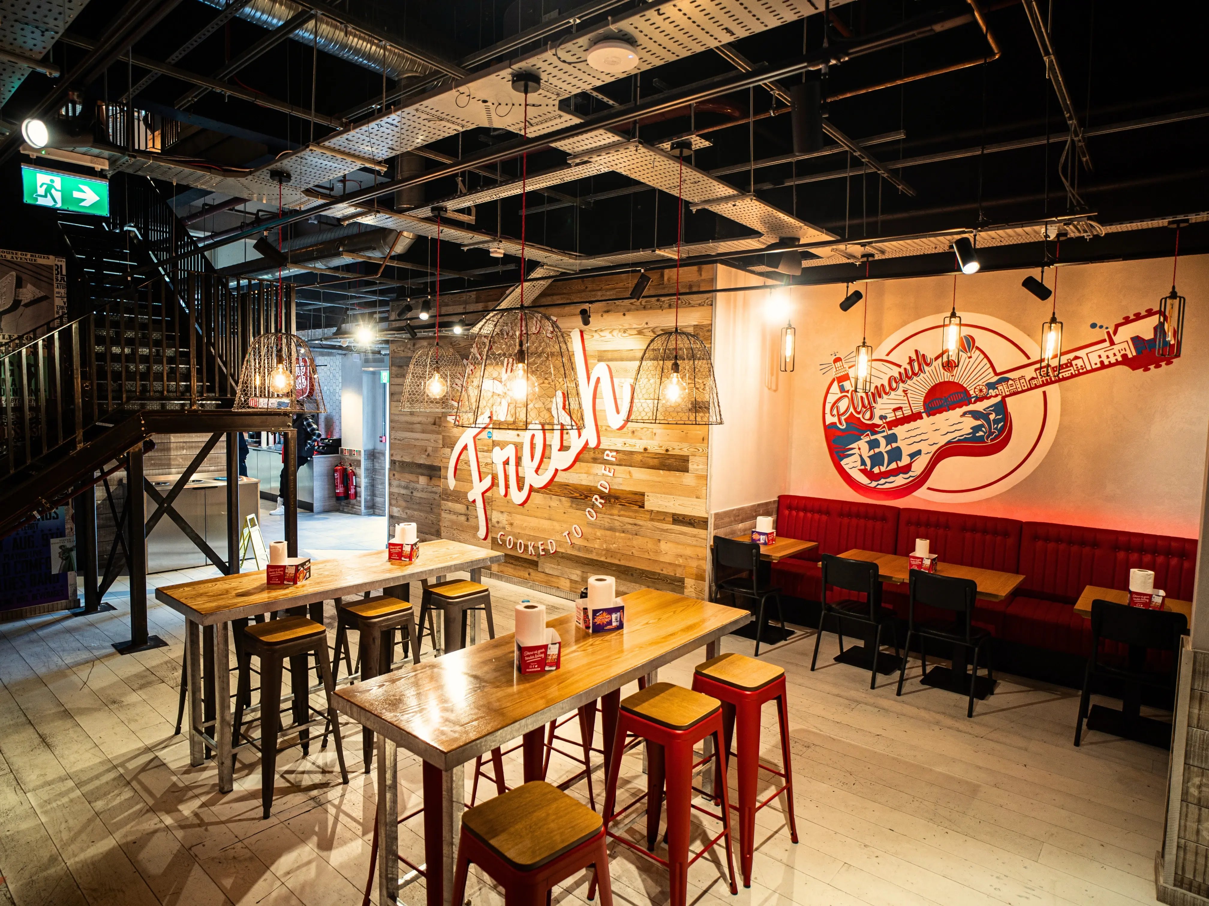 Slim Chickens commercial refurbishment