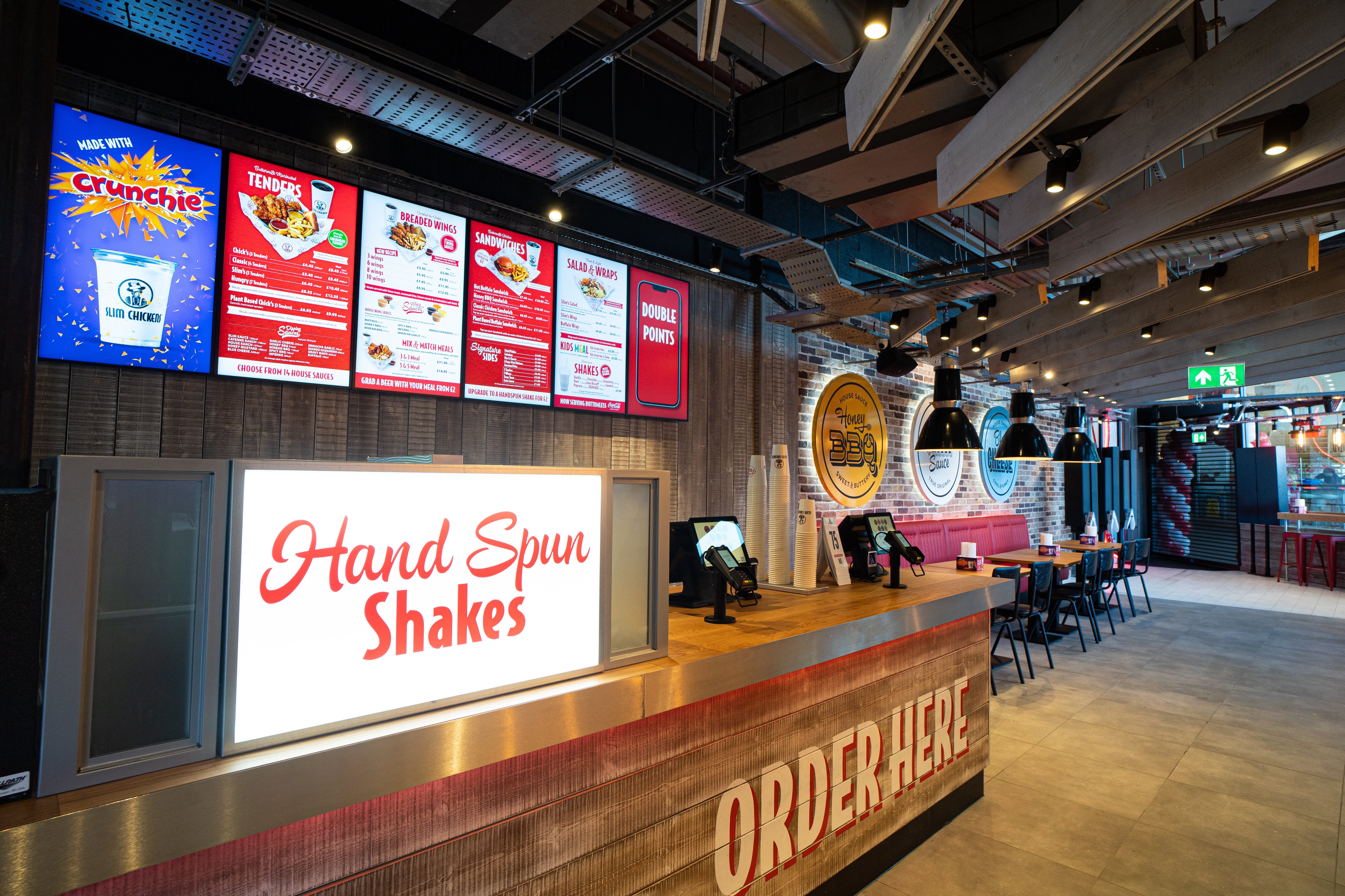Slim Chicken quick service restaurant 